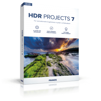 Program HDR projects 7 Franzis