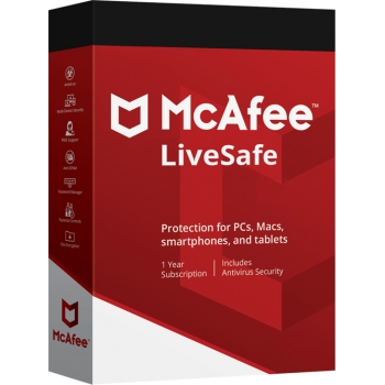 Program Live Safe bez limitu urządzeń McAfee