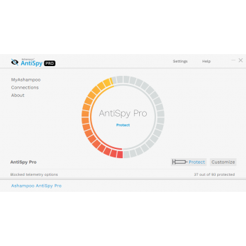 Program AntiSpy Pro Ashampoo