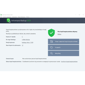 Program Backup 2023 Ashampoo