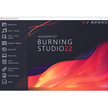 Program Burning Studio 22 Ashampoo