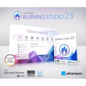 Program Burning Studio 23 Ashampoo