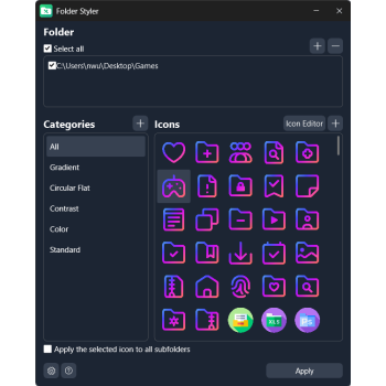 Program Folder Styler Ashampoo