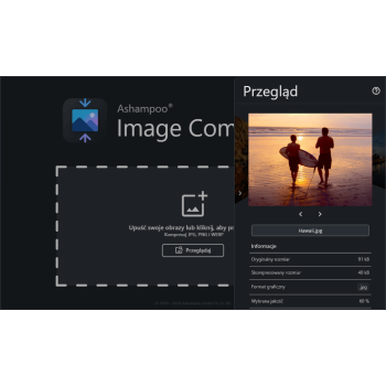 Program Image Compressor Ashampoo