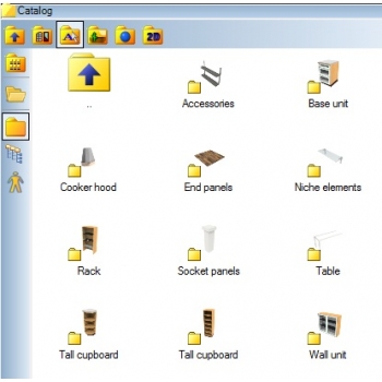 Program 3D Kitchen Catalog Extension Ashampoo