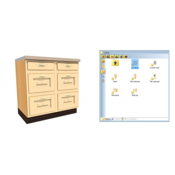 Program 3D Kitchen Catalog Extension Ashampoo