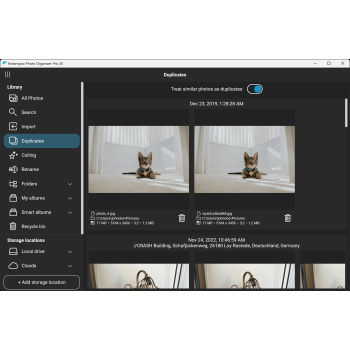 Program Photo Organizer Pro 26 Ashampoo
