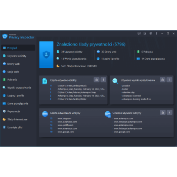 Program Privacy Inspector Ashampoo