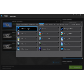 Program Video Converter Ashampoo