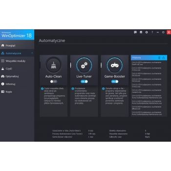 Program WinOptimizer 18 Ashampoo