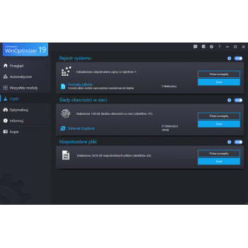 Program WinOptimizer 19 Ashampoo
