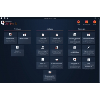 Program ZIP Pro 3 Ashampoo