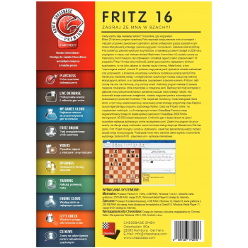 Program szachowy Fritz 16 Chessbase