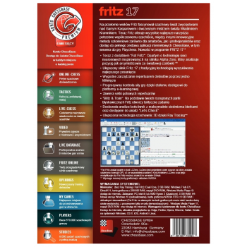 Program szachowy Fritz 17 Chessbase