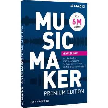 Program Music Maker Premium 2022 Magix