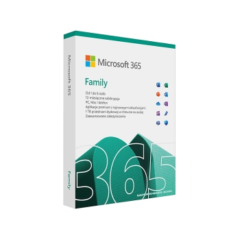 Program Office 365 Family - 6 użytkowników Microsoft