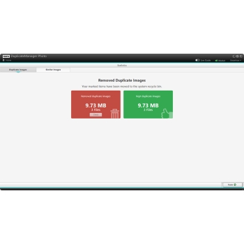 Program DuplicateManager Photo Nero